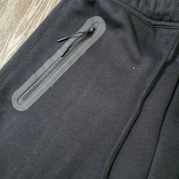 Nike Sportswear Men’s Tech Fleece Pants Black HJ6533-010 Size Small S Adjustable - Picture 7 of 14